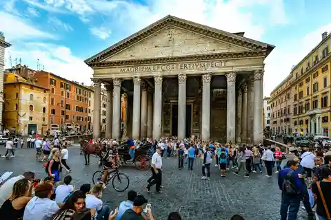Pantheon Schnellzugang mit Audioguide App