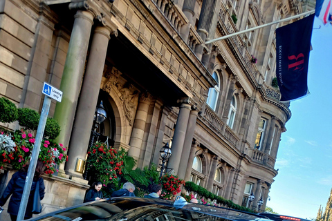 Edimburgo: Alquiler de coches de lujo con conductor y kilometraje ilimitado