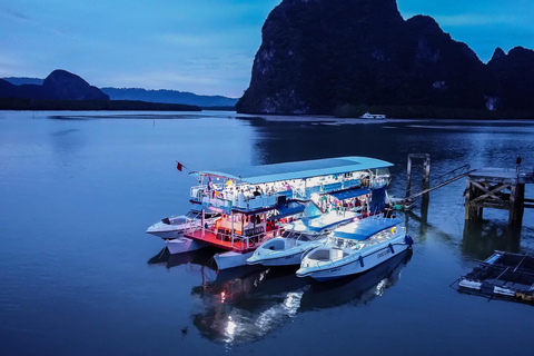 Phuket: Plâncton bioluminescente da baía de Phang Nga e canoas marítimasSem traslado do hotel