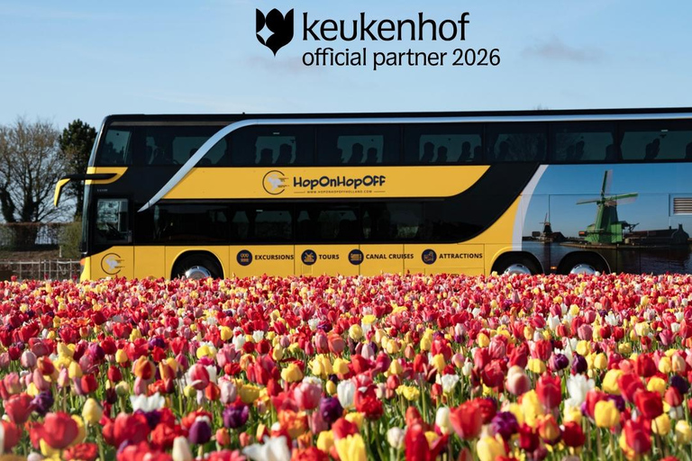 Amsterdam Schiphol Airport Shuttle Bus to Keukenhof & Entry