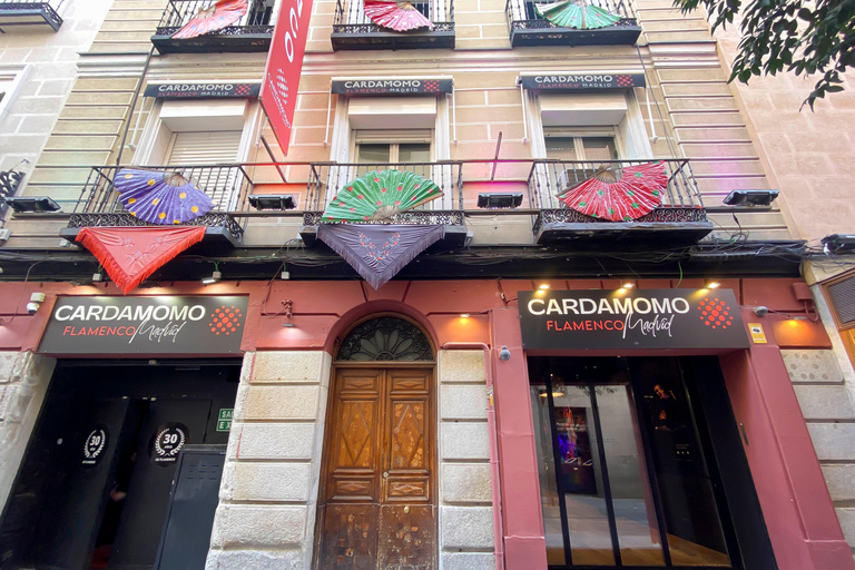 Madrid: Spettacolo di flamenco Tablao Cardamomo con 1 drinkCARDAMOMO FLAMENCO MADRID - Zona B