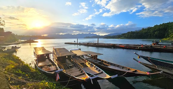 From Phuket: 2-Day Cheow Lan Lake & Bamboo Raft Tour