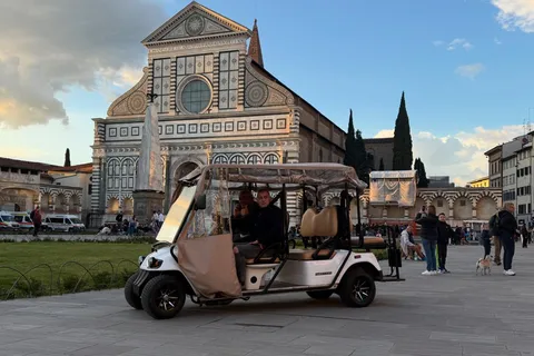 Florence: Private Guided Golf Cart Tour