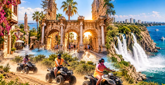 Antalya: City Tour & ATV Safari Combo