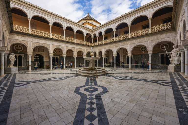 Seville: Palacio de las Dueñas & Casa de Pilatos Guided Tour