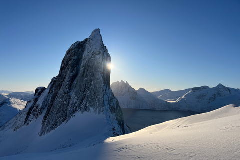 Tromsø: Snowshoe Hike on Senja to Hesten with Views of Segla From Tromsø: Snowshoe Hike to Hesten