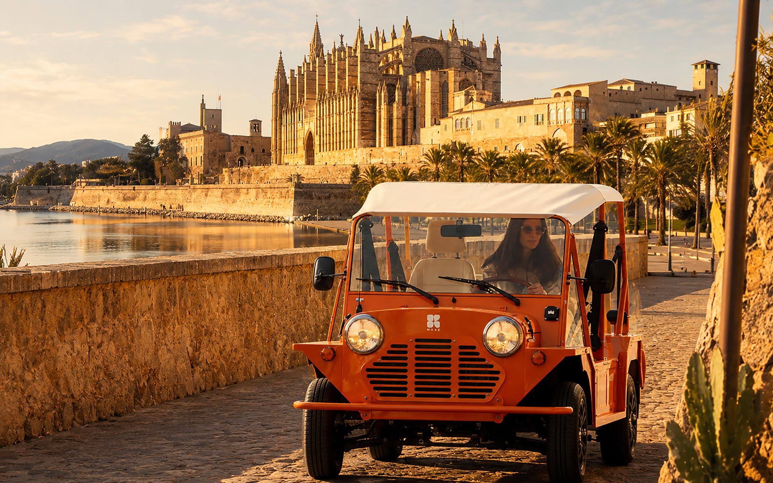 Palma: Roadtrip zu den Stränden in einem Mini Moke mit GPS-Route