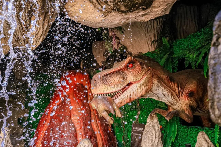 Shanghai: Baoshan Gucun Park and Dinosaur Park Entry Ticket Gucun Park ticket + Dinosaur Park ticket