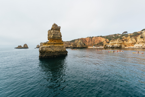 Da Lagos: tour in kayak e barca per esplorare le grotte