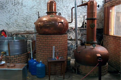 Paraty: destylarnia Engenho D'Ouro z degustacją i wodospadami