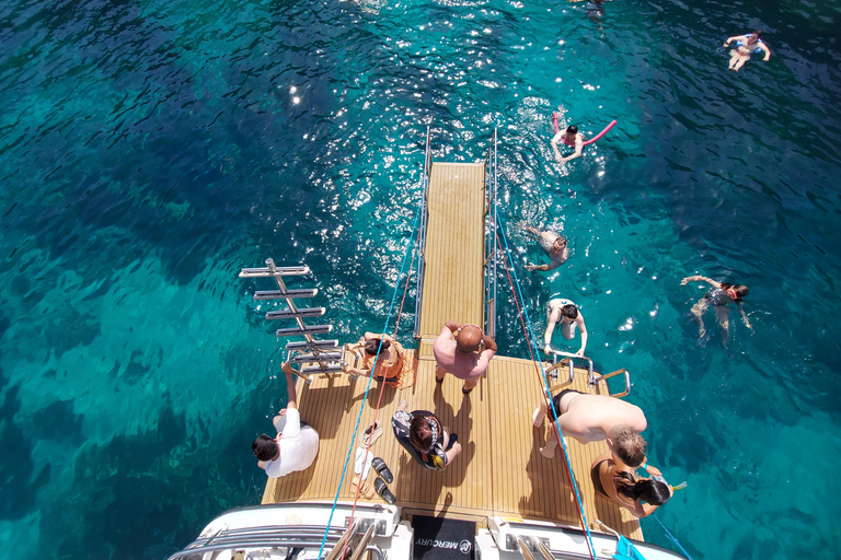 Au départ de Mellieha : Croisière dans les trois baies, y compris le lagon bleu