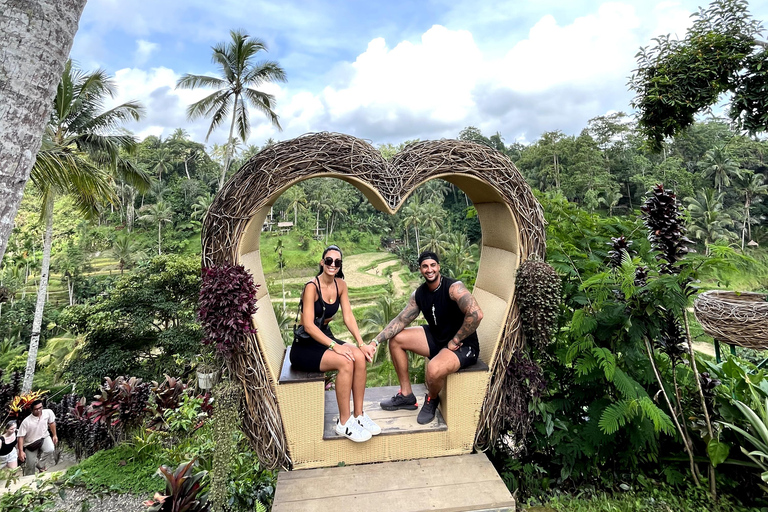 Ubud: tour privato delle gemme nascoste e delle cascateTour di un giorno intero con pranzo