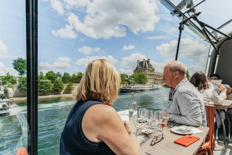 Paris: 2-Hour River Seine Lunch Cruise Paris 2-Hour Lunch Cruise: Service Premier