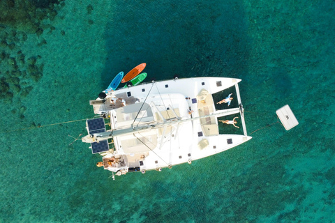 Dia: Day & Sunset Cruise with Menu by Greece's Top 100 Chef