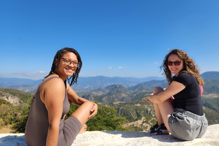 Hierve el Agua and Teotitlán Day Sightseeing Tour by Local Guides Zapotec Roots