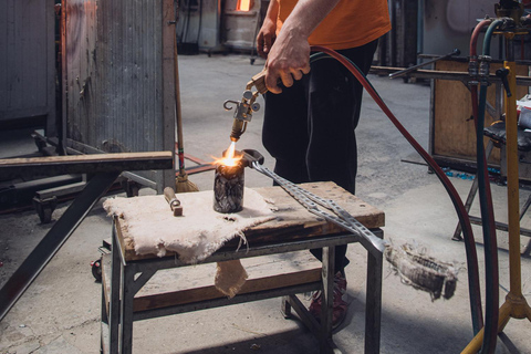 Murano: Laboratorio di soffiatura del vetro per principiantiClasse condivisa