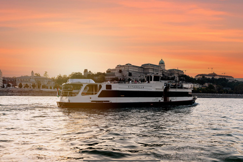 Budapest: cruceros en barco Prosecco premium y opción de música en vivoCrucero City Lights con Prosecco Premium