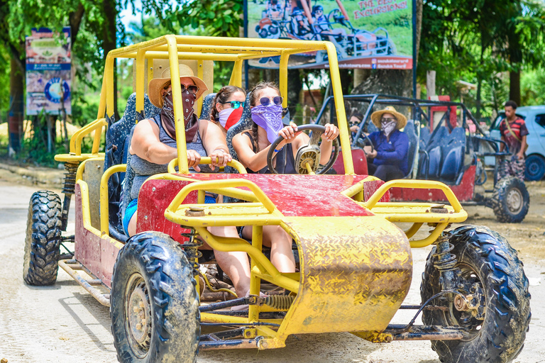 Punta Cana: Buggy mit Transport &amp; Cenote &amp; Macao Beach