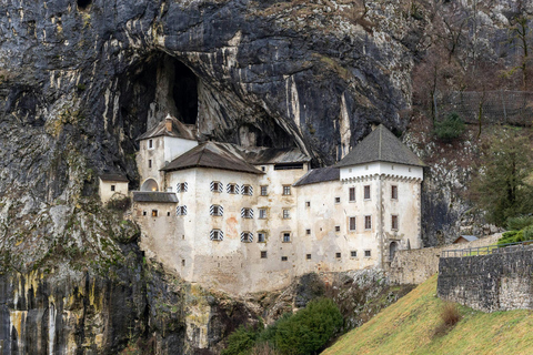 From Ljubljana: Postojna Cave & Predjama Castle Guided Tour From Ljubljana: Postojna Cave & Predjama Castle Day Tour