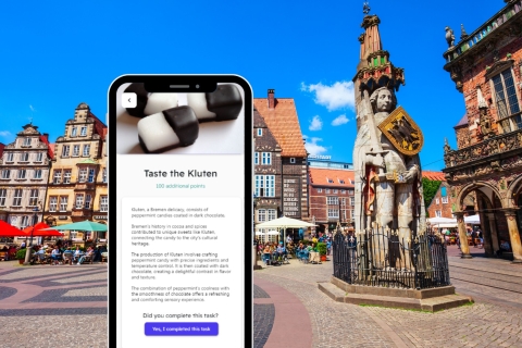 Bremen: Búsqueda del tesoro y visita autoguiada a pie