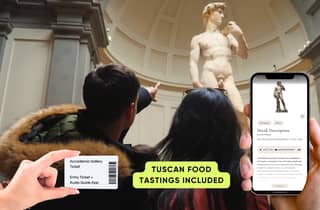 Florence : billet pour le David et TOUTES les collections de l'Accademia, avec application audio
