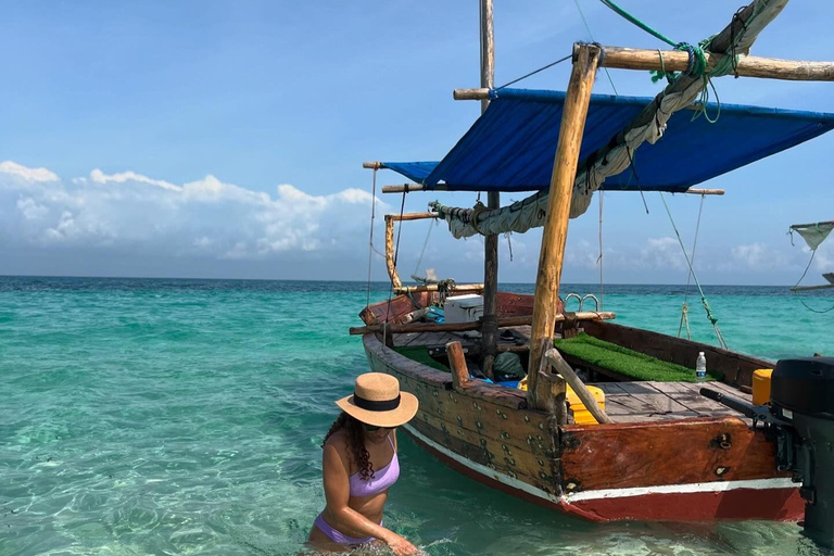 Zanzibar: safari blue snorkeling and sandbank