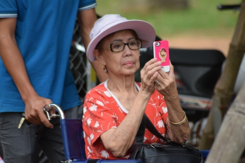 Wypożyczalnia wózków inwalidzkich w Kambodży