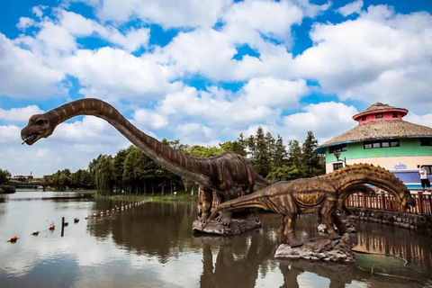 Shanghai: Baoshan Gucun Park and Dinosaur Park Entry Ticket Gucun Park ticket + Dinosaur Park ticket
