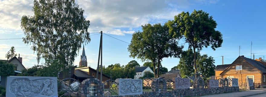 Akmenė : visite guidée historique de la ville et du musée