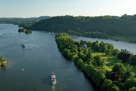 Windermere: 24-godzinny rejs hop-on hop-off. Zobacz całe jezioro