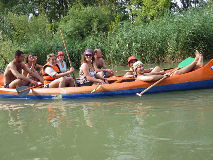 Будапеща: Екскурзия с кану по Дунав с гореща сауна след това