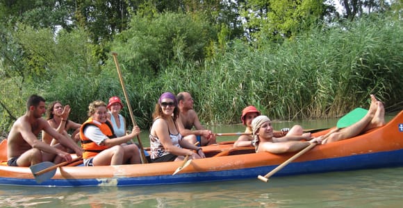 Budapest: Canoeing the Danube w or wo Sauna or Danube Beach