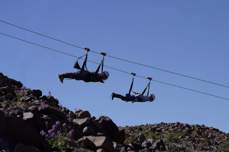 Privates Zipline-Erlebnis in AlUla