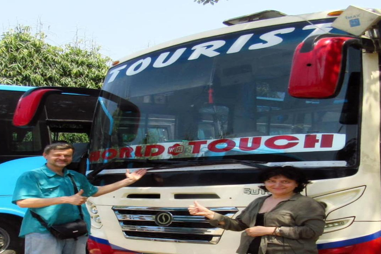 Tourist Bus Service: Kathmandu-Pokhara Luxury Sofa Kathmandu-Pokhara