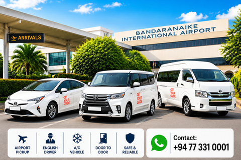 CMB/Negombo: Sigiriya, Kandy & Ella Private Tour with Driver Private Van with Driver – Up to 250 km (Island-wide)