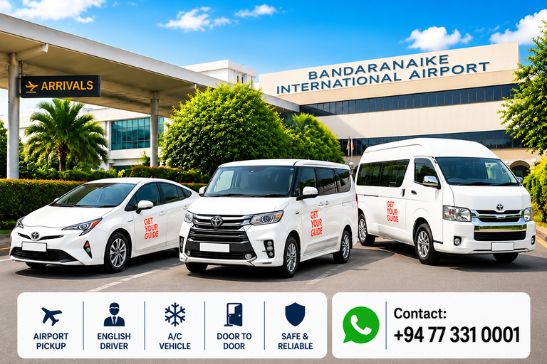 CMB/Negombo: Sigiriya, Kandy & Ella Private Tour with Driver Private Van with Driver – Up to 50 km