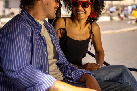 Rome : Golf Cart Food & Sightseeing Tour Tour with Pick-up & Drop-off