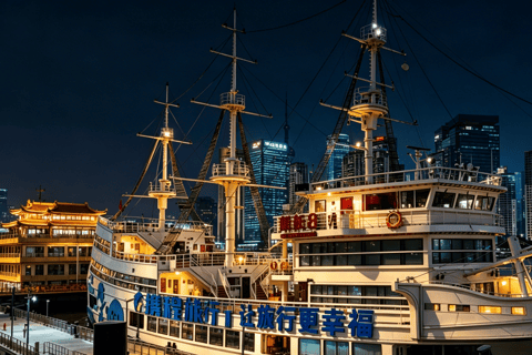 Huangpu River Night Cruise with Buffet Dinner