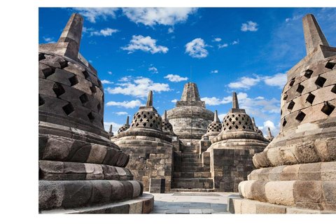 Tour privato della produzione di batik e del villaggio di Borobudur