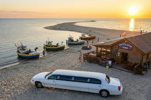 Gdańsk: Fishing Village Private Limousine Tour with Lunch
