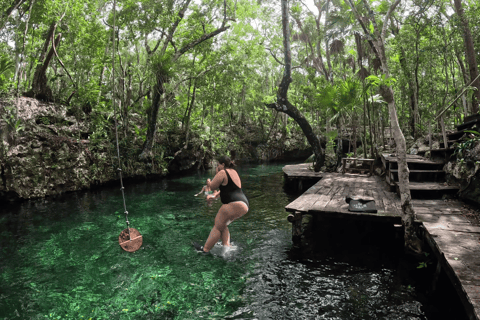 Tulum: Ruins, Cenotes, Turtle Swim, and Lunch Tour