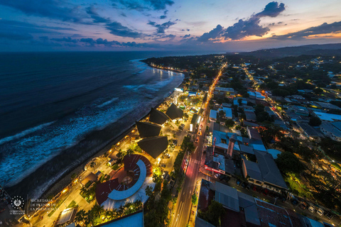 Sunset Park Amusement Park, El Zonte Beach, and Puerta del Diablo