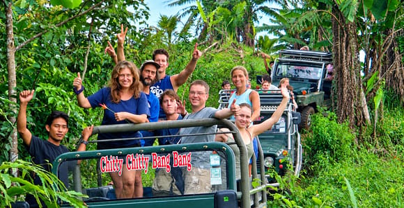Koh Samui: Mr. Ung&#39;s 4WD Wild Jungle Safari Tour with Lunch