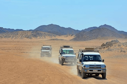 Hurghada: Desert Jeep Safari, Camel Ride, BBQ & Stargazing Without Quad: Desert Stargazing with BBQ Dinner