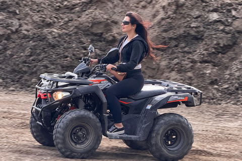 Side/Belek: ATV & Zipline Combo w/ Riverside Swimming Break Shared ATV Quad Safari Off-Road Adventure (Double)
