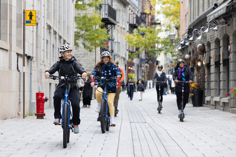 Guided Limoilou E-Bike Adventure from Old Quebec & Lunch