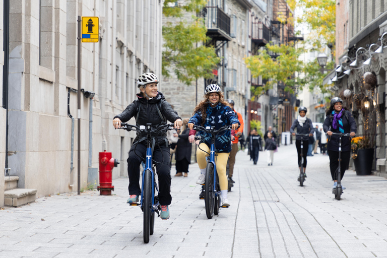 Aventure guidée en vélo électrique Limoilou à partir du Vieux-Québec et déjeunerAventure guidée en vélo électrique à Limoilou depuis le Vieux-Québec et déjeuner