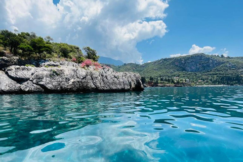 Messinia: Private Boat Trip with Snorkeling and Snacks Private 4 hour cruise • Swim, explore & enjoy local flavors