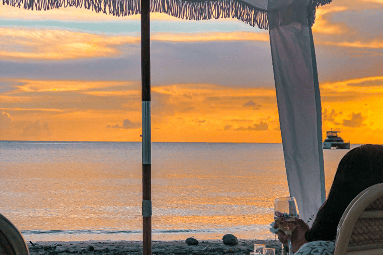 Santa Lucía: Picnic en la cabaña de la playa al atardecer