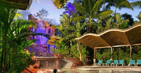 Baldi Hot Springs: Pool Admission Ticket with Volcano Views